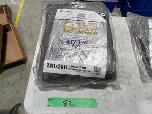 lot 82 image: 24 X 30 HEAVY DUTY POLY TARP