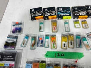 lot 120 image: FLY FISHING LOT