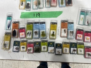 lot 119 image: FLY FISHING LOT