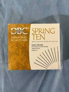 lot 28 image: MSRP $600  Lot of 19 NEW Boxes Mixed Brand & Size Sterilized Acupuncture Needles - All Expirations Are Long Dated From 1224 Through 826