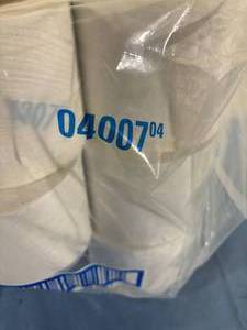 lot 118 image: 1 Package NEW Scott 04007 36-Pack 2-Ply Coreless Standard Roll Toilet Paper - White - Missing a couple rolls