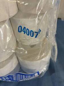 lot 119 image: 1 Package NEW Scott 04007 36-Pack 2-Ply Coreless Standard Roll Toilet Paper - White - Missing a couple rolls