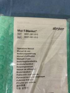 lot 139 image: Lot of 2 NEW Stryker 8001-061-810 Mul-T-Blankets