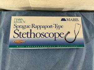 lot 143 image: Lot of NEW In Boxes Mixed Brands Of Stethoscopes 