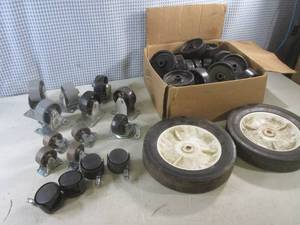 lot 30 image: (G-1) Assortment of Casters and Wheels