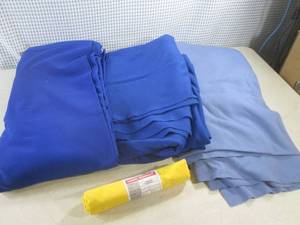 lot 43 image: (D-3) Large Amounts of Material  Fabric and Yellow Remnant