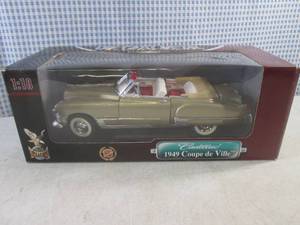 lot 83 image: (CS) 1949 Cadillac Coupe de Ville Die-Cast Metal Replica in Box 118 Scale
