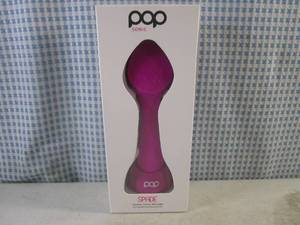 lot 119 image: (CS) Pop Sonic Spade Cleanse, Infuse, Massage Face and Neck Sonic Beauty Device in Color Shown
