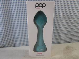 lot 120 image: (CS) Pop Sonic Spade Cleanse, Infuse, Massage Face and Neck Sonic Beauty Device in Color Shown