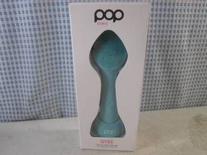 lot 121 image: (CS) Pop Sonic Spade Cleanse, Infuse, Massage Face and Neck Sonic Beauty Device in Color Shown