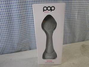 lot 124 image: (CS) Pop Sonic Spade Cleanse, Infuse, Massage Face and Neck Sonic Beauty Device in Color Shown