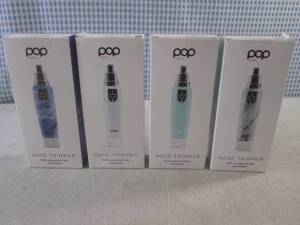 lot 129 image: (EC1) 4 Pop Sonic Nose Trimmers in Colors Shown