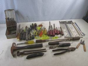 lot 149 image: (CS) Assortment of Screwdrivers and Other Misc Hand Tools Etc