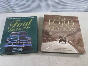 lot 174 image: (EC1) 2 Large Ford Books - Hard Covers with Sleeves