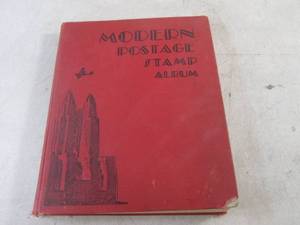 lot 180 image: (EC1) Vintage 1949 Stamp Collectors Book with Some Stamps (Not Full)