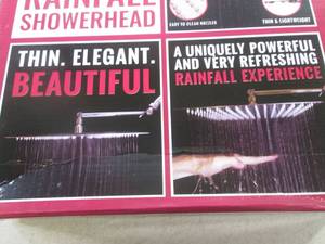 lot 192 image: (D-3) Large 12-Inch Rainfall Shower Head