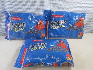 lot 291 image: (B-2) 3 Bags Cookies & Cream Cereal 21oz  1 Pound 5oz Best by May 2024