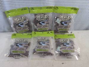 lot 307 image: (B-1) 6 Bags Green Chile Beef Jerky Past Date