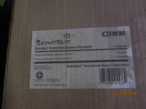 scensibles combination dispenser receptical