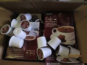 2 packages of keurig cafe escapes cafe mocha 24 pods per package open box best buy september 2024
