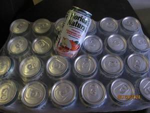 case of floridas natural cranberry apple drink 24 11.5 floz cans best buy date of june 2024