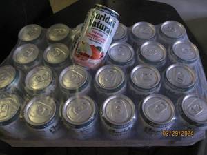 case of floridas natural cranberry apple drink 24 11.5 floz cans best buy date of june 2024