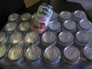 case of floridas natural cranberry apple drink 24 11.5 floz cans best buy date of june 2024
