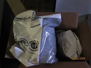 case of sani-cloth germiciadal disposable wipes 2 refills with 160 wipes each