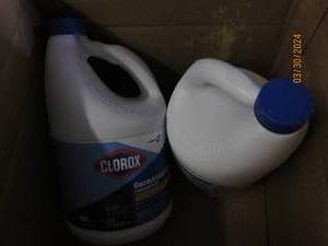 21 gallon jugs of clorox germuicidal bleach