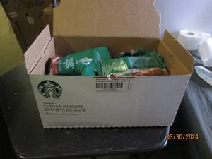 starbucks decaf pike place roast coffee 182.5 oz packets