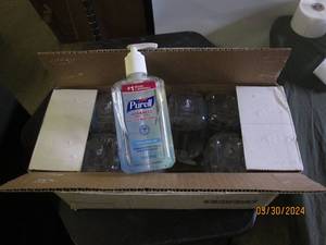 case of purell advanced had sanitizer gel 1212floz bottles in case