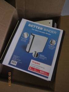 2 better binders 600 sheet capacity...