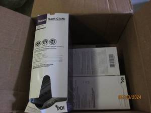 3 packages of sani cloth germiciidialdisposable wipes