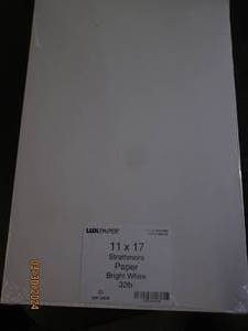 luxpaper 11x17 strathmore paper bright white 32lb 50 pcs in package