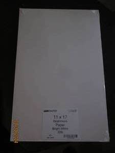 luxpaper 11x17 strathmore paper bright white 32lb 50 pcs in package
