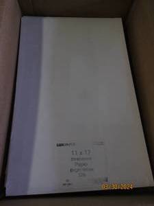 case of luxpaper 11x17 strathmore paper bright white 20 packages of 50 in case