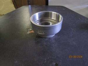 4 x 2 12 bell reducer threaded...304 Stainless Steel