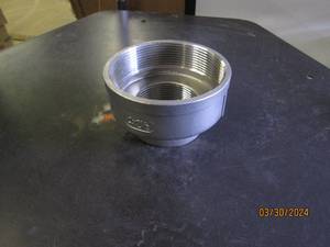 4 x 2 12 bell reducer threaded...304 Stainless Steel
