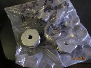 2x14 hex bushing qty of 10...304 Stainless Steel