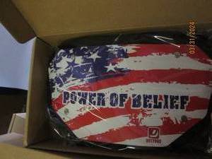 8 football backplates...