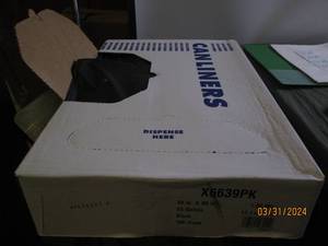 case of 33 gallon black garbage bags 1.30mil 33 in x 39 in 100 in case