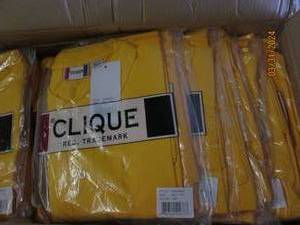 case of 40 clique xxlttg 3 button shirts color is lmn