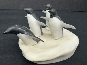 lot 23 image: John Perry Penguin Sculpture