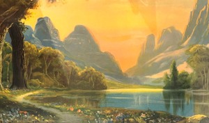 lot 39 image: Vintage Glorious Vista Print by R. Atkinson Fox