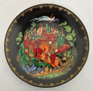 lot 57 image: Four Bradford Exchange Russian Legends Collectable Plates