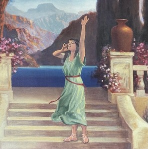 lot 13 image: Vintage Diana, R. Atkinson Fox Framed Print