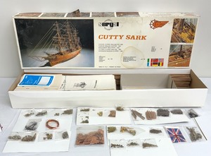 lot 169 image: Vintage Sergal Cutty Sark Ship Model
