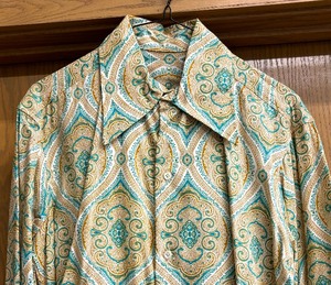 lot 176 image: Cool Vintage One of a Kind Handmade Button Up Shirt
