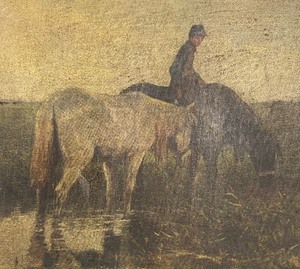 lot 202 image: Framed Vintage Original Painting