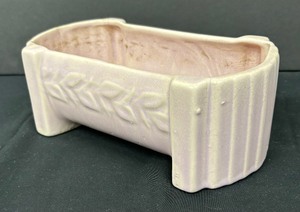 lot 203 image: McCoy Pink Window Planter